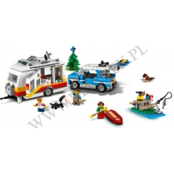 Klocki LEGO 31108 - Wakacyjny kemping z rodzina CREATOR